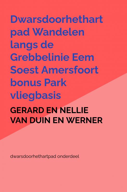 Omslag van Wandelboek met foto's klompenpad derde erf