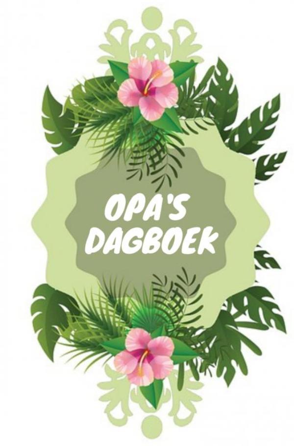 Omslag van Luxe Dagboek van Opa
