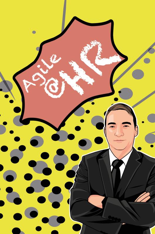 Omslag van Agile @ HR