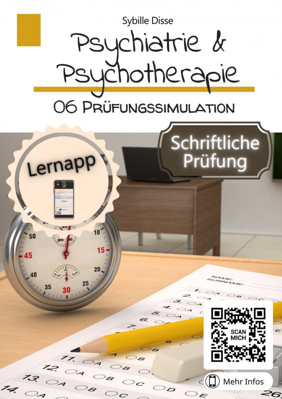 Omslag van Psychiatrie & Psychotherapie Band 6: Prüfungssimulation schriftlich