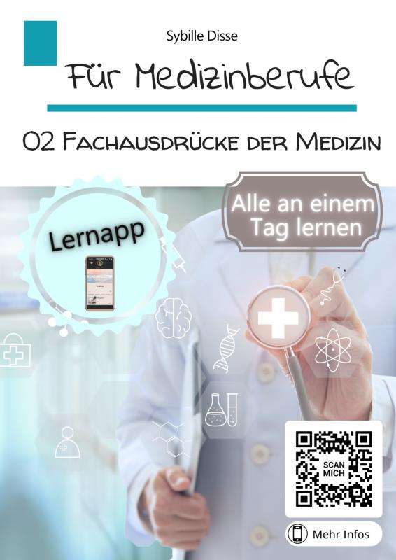 Omslag van Für Medizinberufe Band 2: Fachausdrücke der Medizin