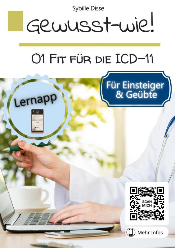 Omslag van Ge­wusst-wie Band 01: Fit für die ICD-11 Klassifikation