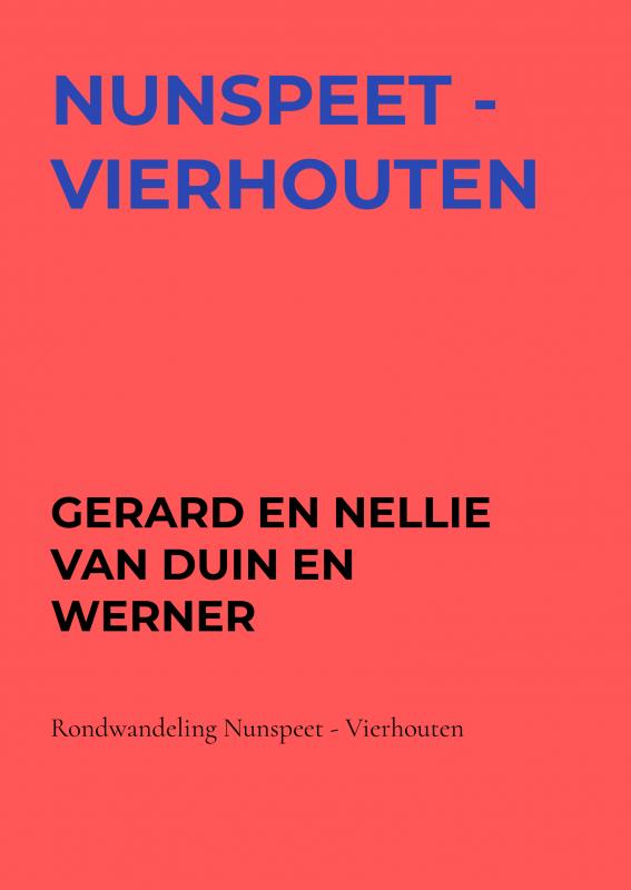 Omslag van Nunspeet - Vierhouten
