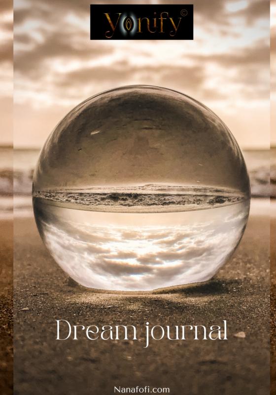 Omslag van Yonify dream journal