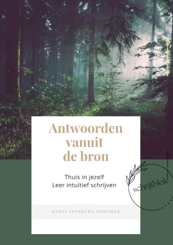 Omslag van Schrijfblok editie! Antwoorden vanuit de bron