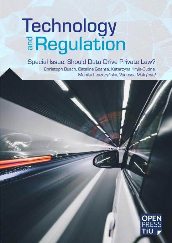 Omslag van Technology and Regulation 2021 Special Issue