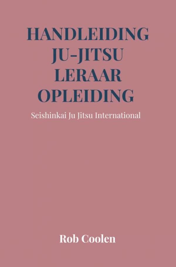 Omslag van Handleiding Ju-Jitsu leraar opleiding