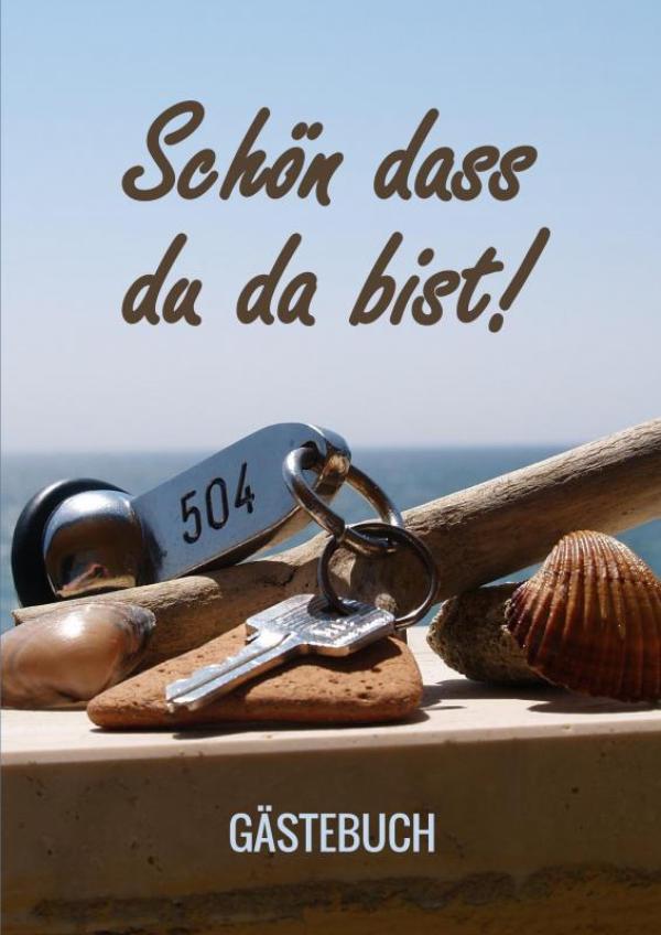 Omslag van Schön dass du da bist! - Gästebuch