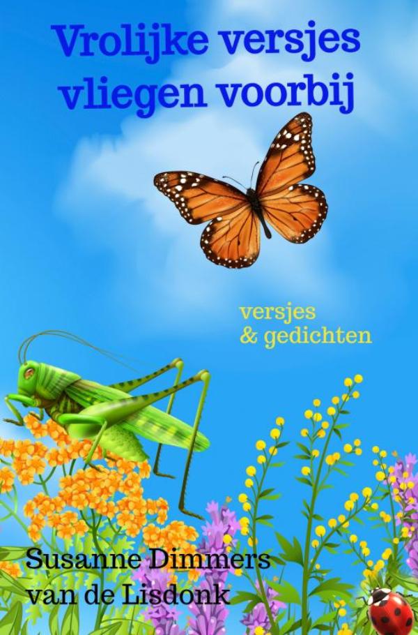 Omslag van Vrolijke versjes vliegen voorbij