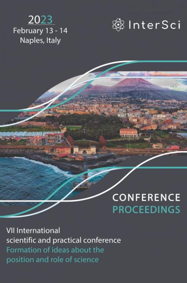 Omslag van Conference Proceedings - VII International scientific and practical conference "Formation of ideas about the position and role of science"
