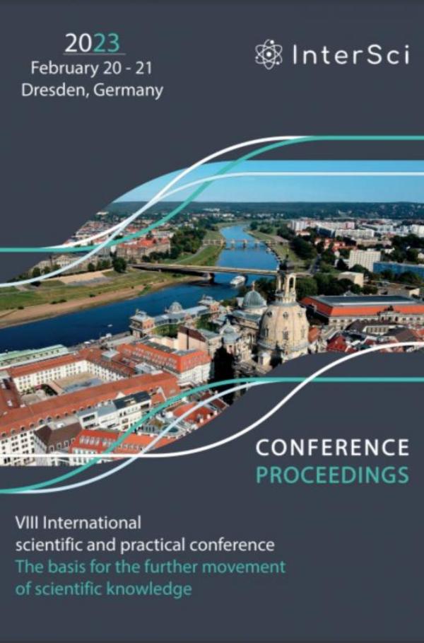Omslag van Conference Proceedings - VIII International scientific and practical conference "Formation of ideas about the position and role of science"