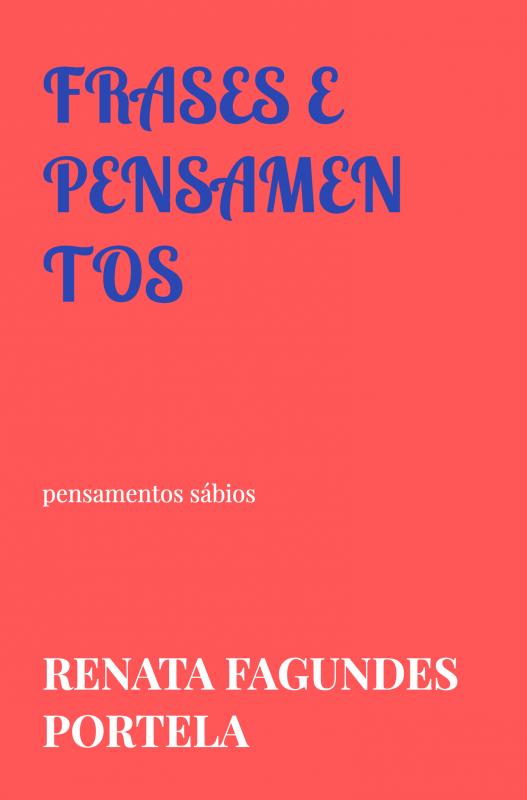 Omslag van Frases e pensamentos
