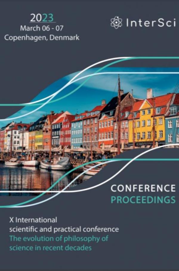 Omslag van Conference Proceedings - X International scientific and practical conference "Formation of ideas about the position and role of science"