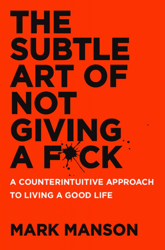 Omslag van The Subtle Art of Not Giving a F*ck
