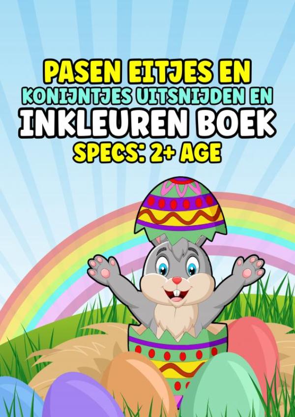 Omslag van Pasen Eitjes en Konijntjes