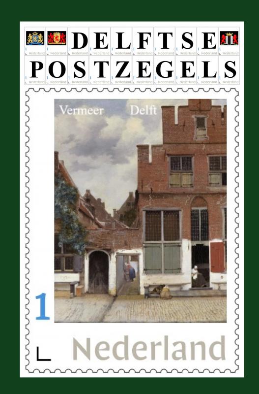 Omslag van Delftse Postzegels