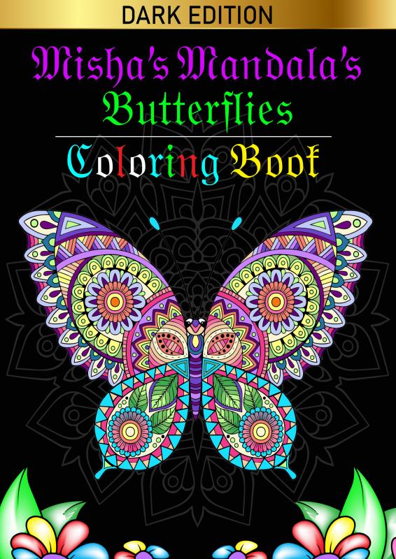 Omslag van Misha's mandala's: Butterflies
