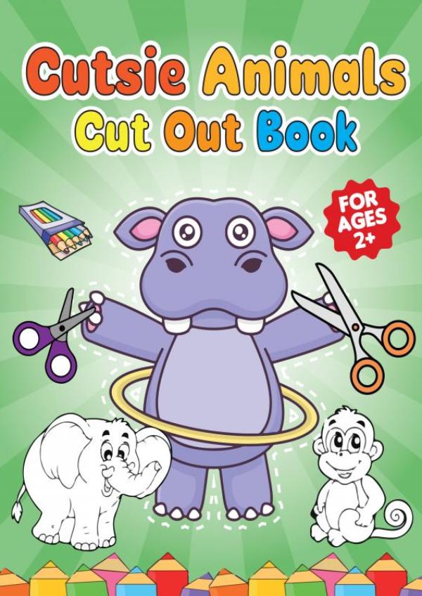 Omslag van Cutsie Animals - Cut out book