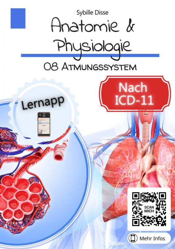 Omslag van Anatomie & Physiologie Band 08: Atmungssystem