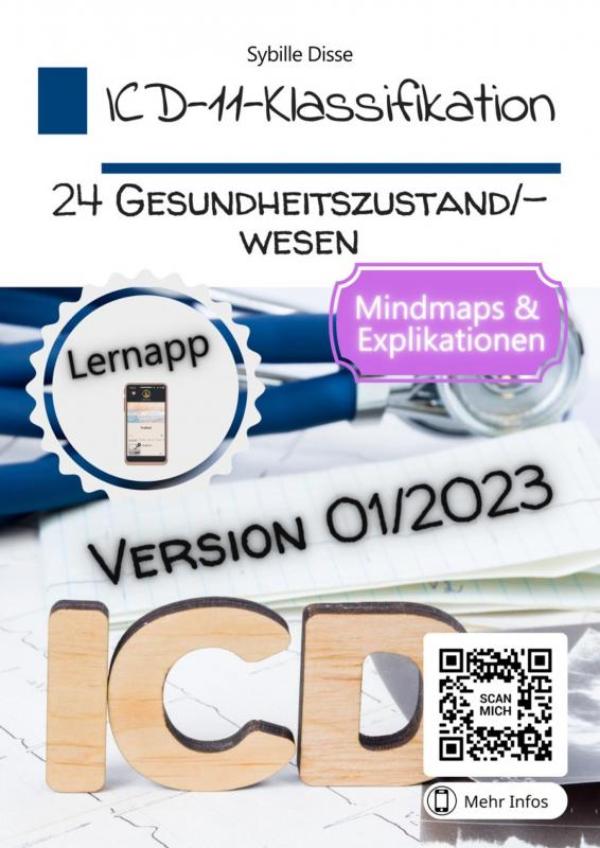 Omslag van ICD-11-Klassifikation Band 24: Gesundheitszustand/-wesen