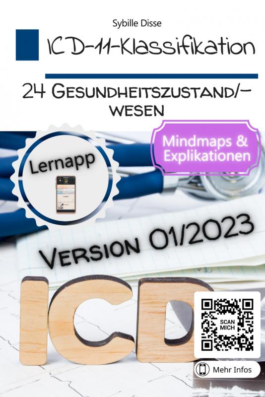 Omslag van ICD-11-Klassifikation Band 24: Gesundheitszustand/-wesen