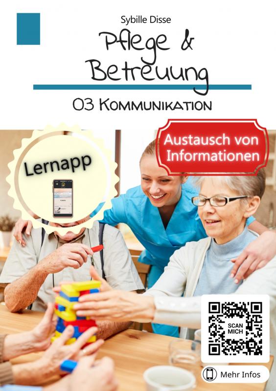 Omslag van Pflege & Betreuung Band 03: Kommunikation