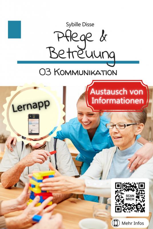 Omslag van Pflege & Betreuung Band 03: Kommunikation
