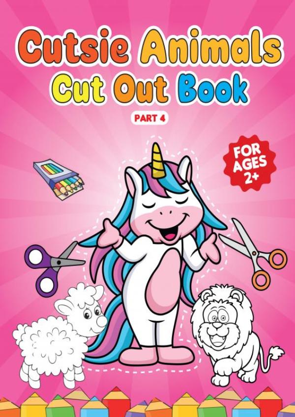 Omslag van Cutsie Animals - Cut out book