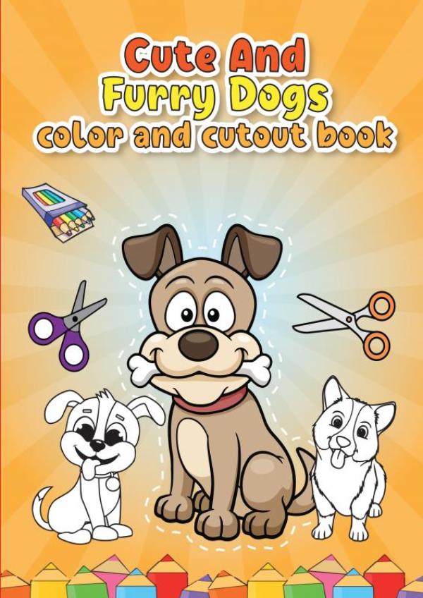 Omslag van Dogs color and cutout