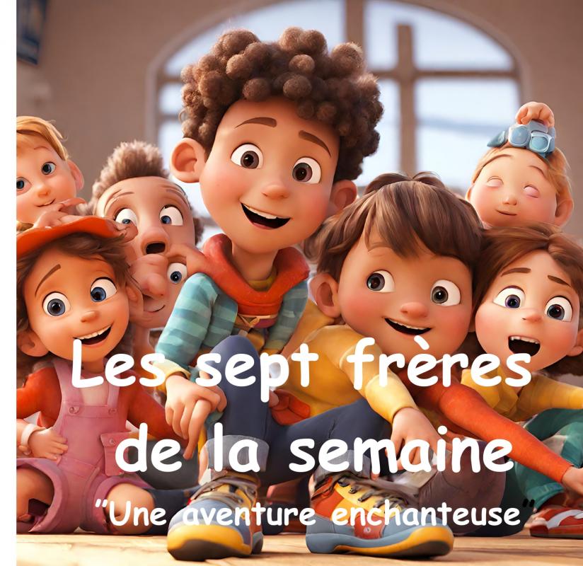 Omslag van Les Sept Frères de la Semaine