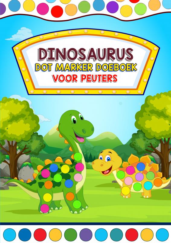 Omslag van Dinosaurus Dot Marker - Doeboek voor Peuters