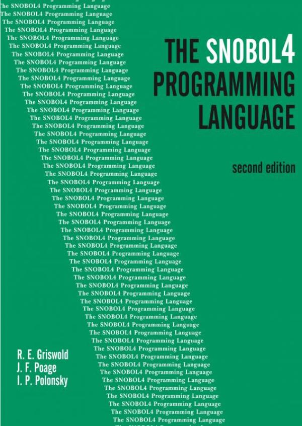 Omslag van The SNOBOL4 Programming Language