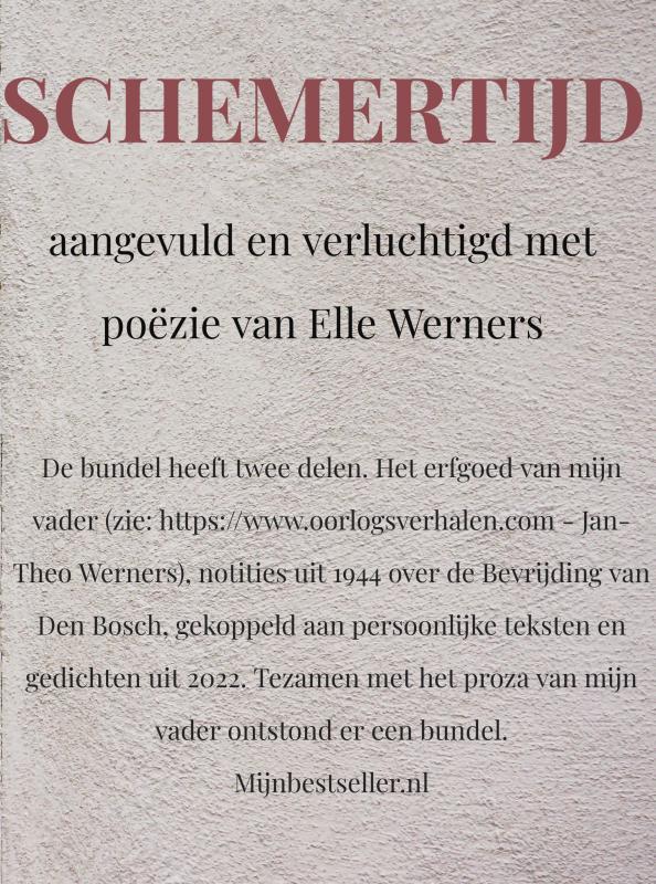 Omslag van SCHEMERTIJD