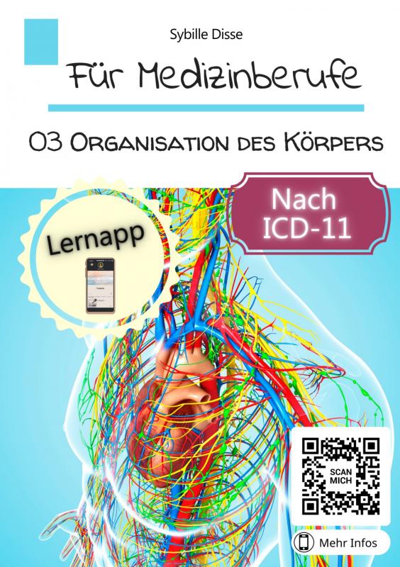 Omslag van Für Medizinberufe Band 03: Organisation des Körpers