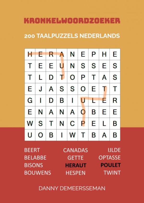 Omslag van Kronkelwoordzoeker