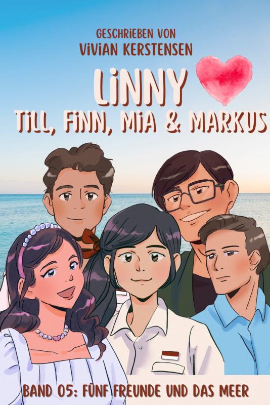Omslag van Linny-Reihe Band 05: Linny, Till, Finn, Mia und Markus