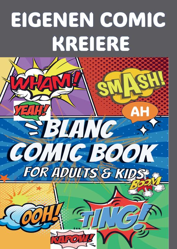 Omslag van Eigenen Comic Kreiere : Blanko-Comicbuch Journale