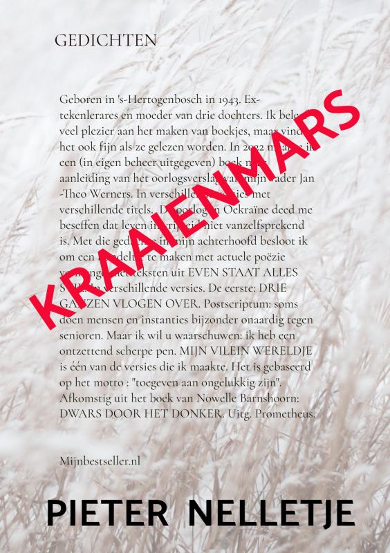 Omslag van KRAAIENMARS