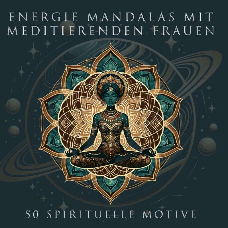 Omslag van Energie Mandalas mit meditierenden Frauen