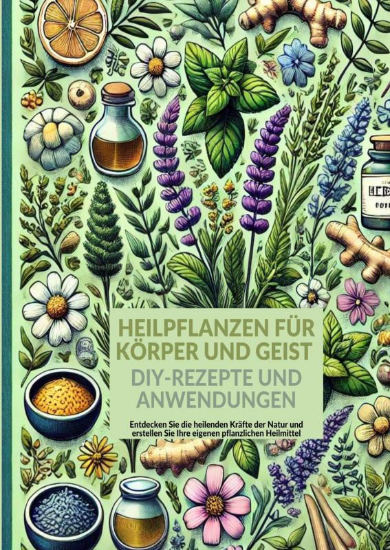 Omslag van Heilpflanzen für Körper und Geist: DIY-Rezepte und Anwendungen