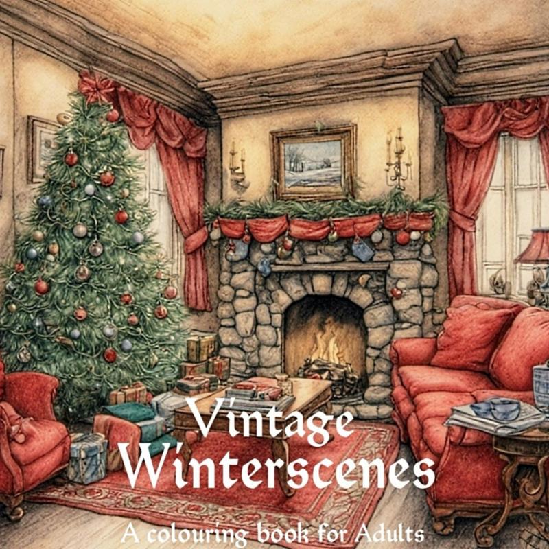 Omslag van Vintage Winterscenes