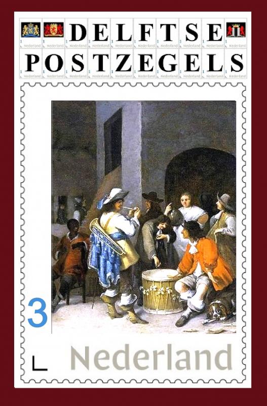 Omslag van Delftse postzegels