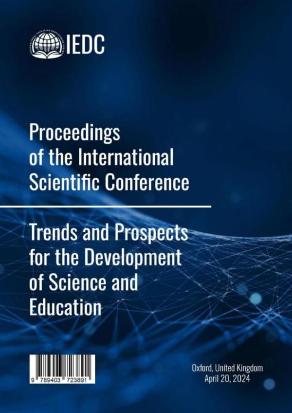 Omslag van Trends and prospects for the development of science and education