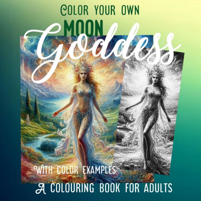 Omslag van Color your own Moon Goddes