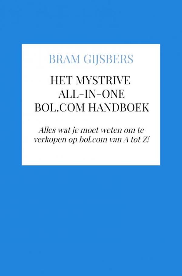 Omslag van Het MyStrive all-in-one bol.com handboek