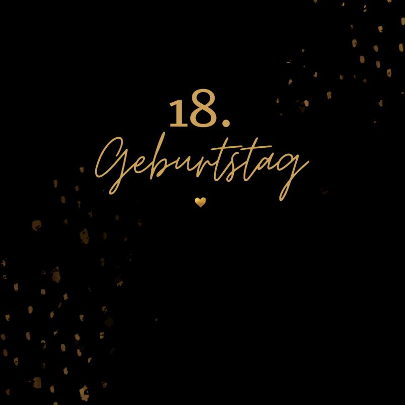 Omslag van 18. Geburtstag- Gästebuch Blanko