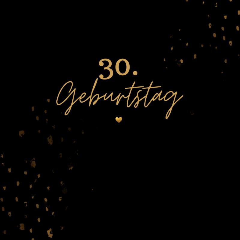 Omslag van 30. Geburtstag- Gästebuch Blanko