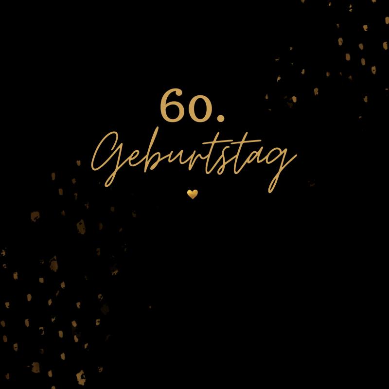 Omslag van 60. Geburtstag- Gästebuch Blanko