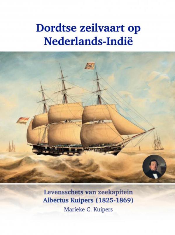 Omslag van Dordtse zeilvaart op Nederlands-Indië