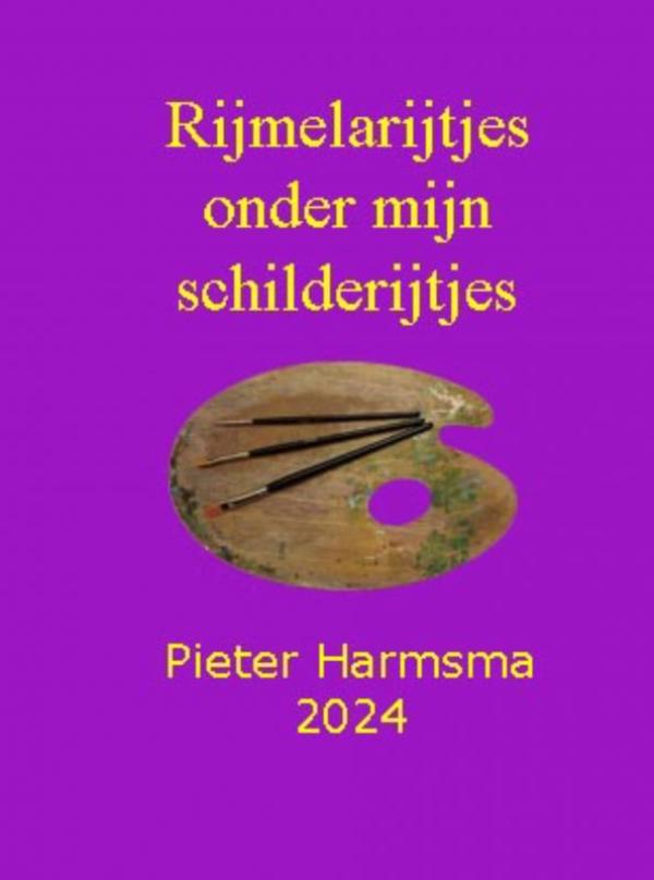 Omslag van Rijmelarijtjes onder mijn schilderijtjes